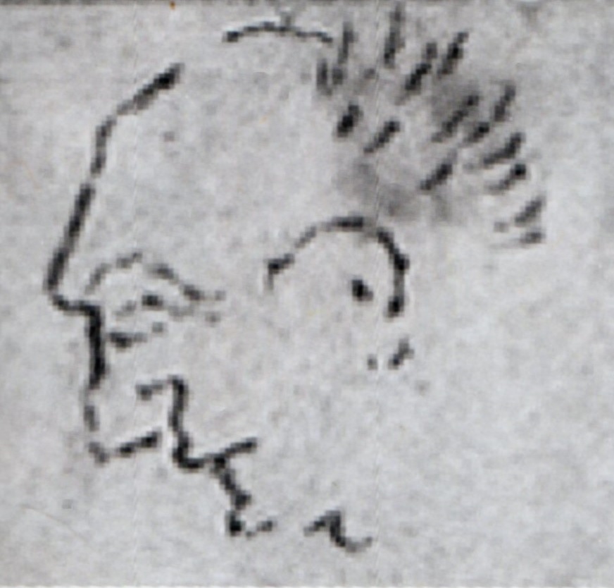 Portrait de Katsushika Hokusai